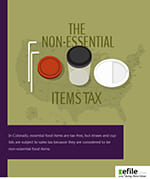 Many cities and states levy a jock tax on any income earned by entertainers and athletes while working in that city colorado essential food items are tax-free but straws cup lids subject to sales because they considered be nonessential